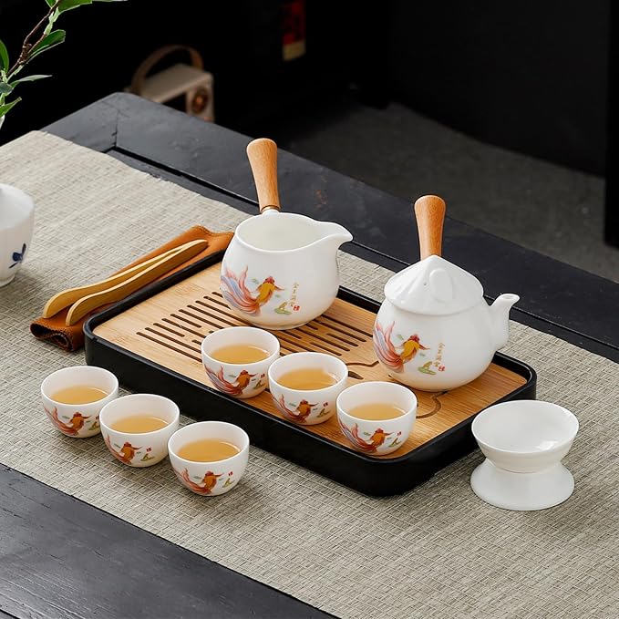 Chinese Tea Set Traditional, Chinese Gongfu Tea Set - Image 8