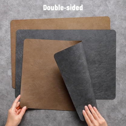 Vinyl Placemats Set of 4, Dual Sided Place Mats - Image 2