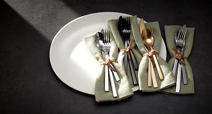 Oneida Chefs Table 20-Piece 18/0 Silverware Set - Image 6