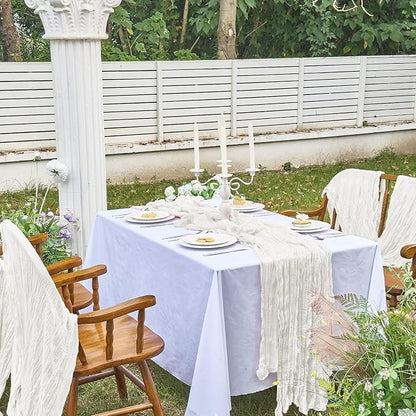 IVAPUPU Ivory Table Runner 120 Inches - Image 7