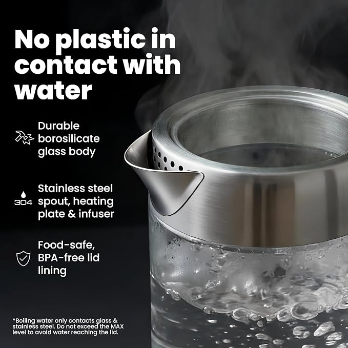 Viante Alba Electric Tea Kettle - Image 2