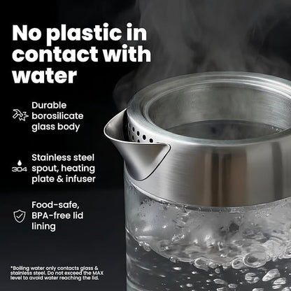 Viante Alba Electric Tea Kettle - Image 2