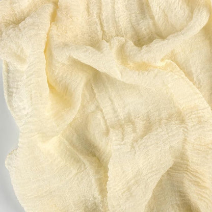 Beige Cheesecloth Table Runner Gauze Rustic Boho Home Decoration | 30x120 Inches - Image 5