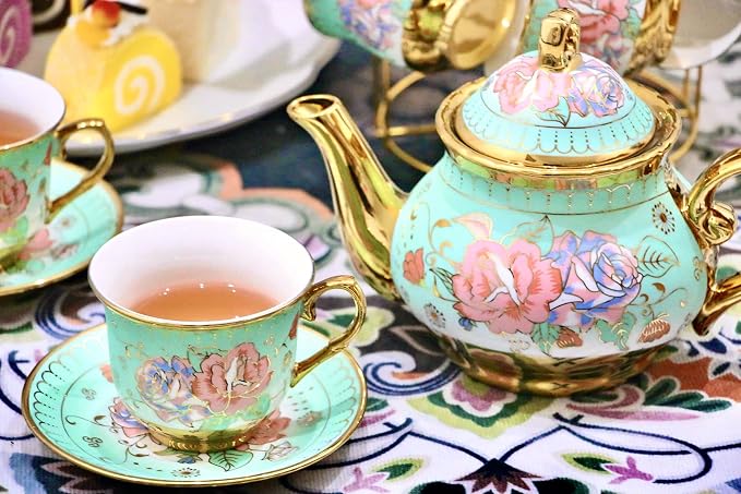 20 Pieces Porcelain Tea Set - Image 3