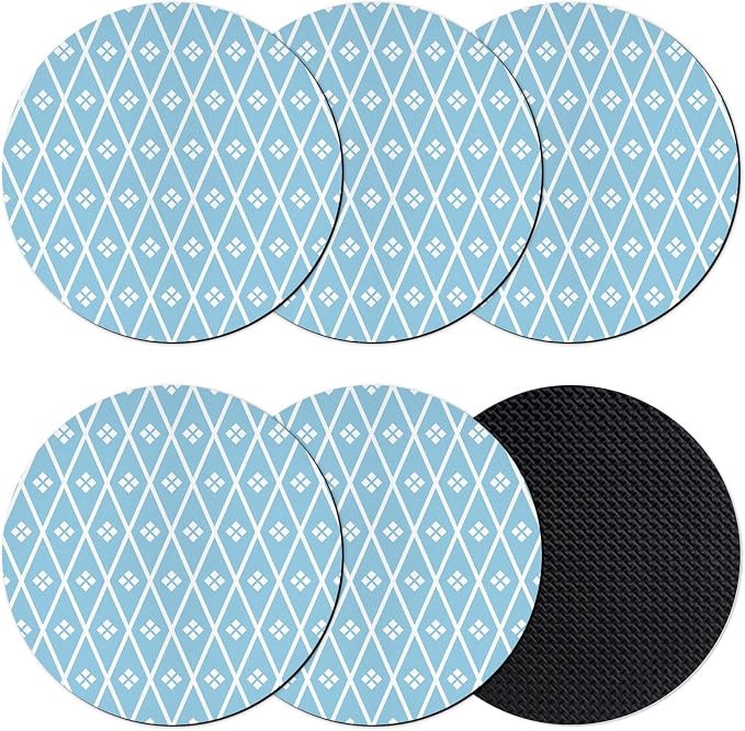 Minimalist Art Coasters Set of 6, Absorbent Coasters by Unknown