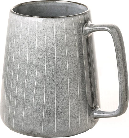 Large Ceramics Coffee Mugs, 24 OZ, Large Handle Design, Extra Large Tea and by Ceraozmus