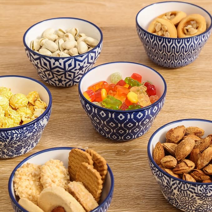 Selamica Ceramic 8oz Bouillon Cups 4 Inch Small Bowls, Dessert bowls - Image 5