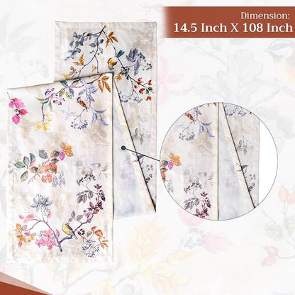 Maison d' Hermine Table Runner 100% Cotton 14.50" x 108" | Table Runners 108 - Image 4