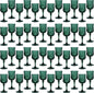 48Pack Plastic Wine Glasses, 7oz Vintage Goblets by LEYIQU