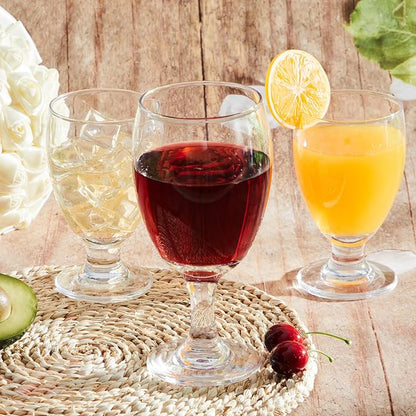 Patelai Set of 48 Water Goblet, 16 oz Clear Drinking Glasses Bulk Dishwasher - Image 5