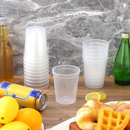 Yungyan 100 Pack 16 oz Stadium Cups Reusable Plastic Cups Blank Drink Stadium - Image 4