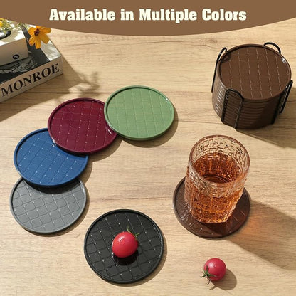 Coasters Set of 8, Hot or Cold Drink Coasters - Image 6