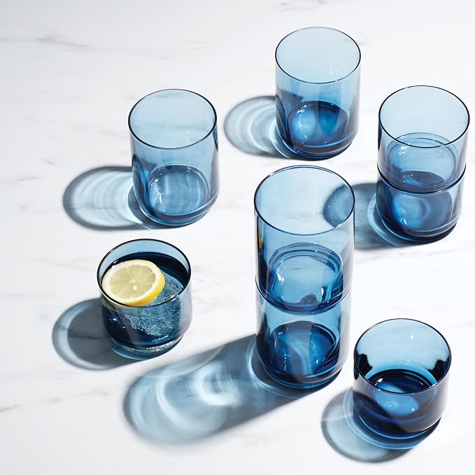 Lenox 894462 Tuscany Classics Stackable 4-Piece Tall Glasses, 14 oz - Image 4