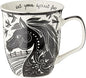 Karma Gifts 14 oz Black and White Boho Mug Horse by KarmaGifts