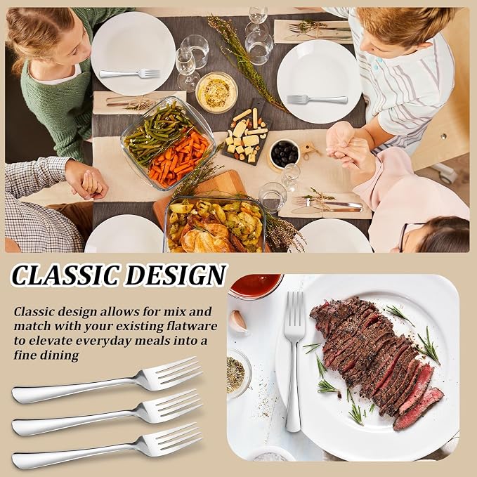 96 PCS Dinner Fork Set - Image 8