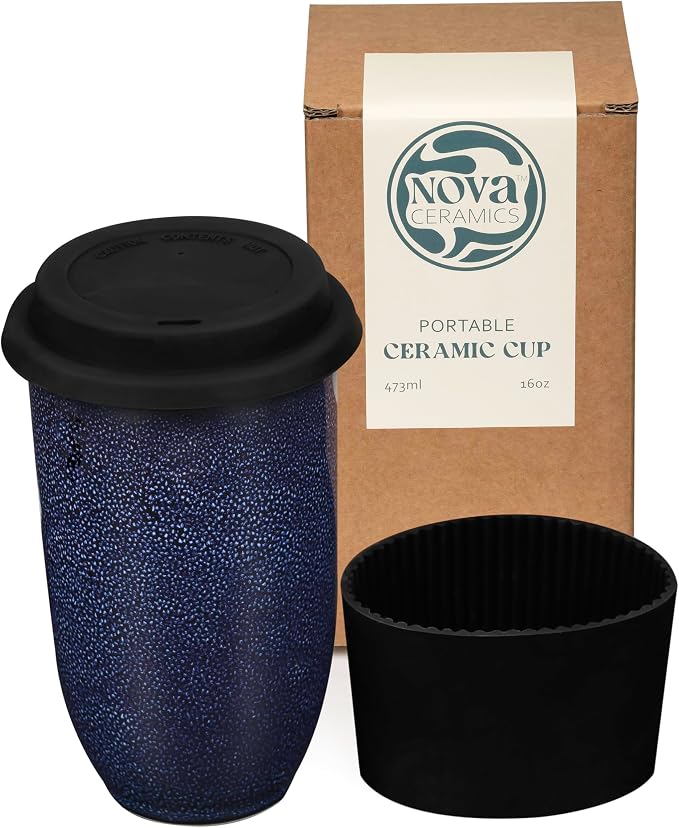 NOVA CERAMICS Coffee Tumbler – Travel Mug by NovaCeramics