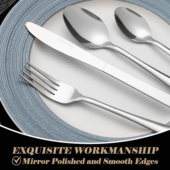 120PCS Windsor Silverware Set - Image 8