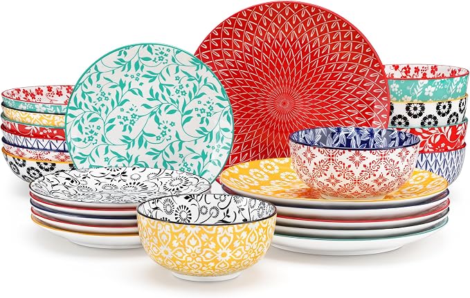 vancasso SELENE Plates and Bowls Set by vancasso
