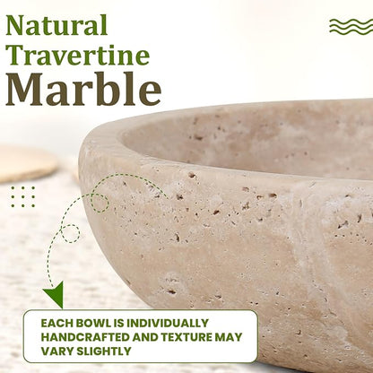FNTSTICGOODS Travertine Decorative Bowl - Image 4