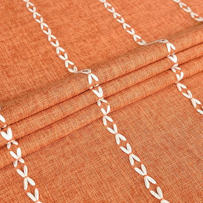 Zobesta Cotton Orange Table Cloth Square Table 53 x 53 Inch, Washable Farmhouse Tablecloth Cotton Tablecloth, Dining Table Cover for Halloween,Thanksgiving, Dining, Outdoor,Fall