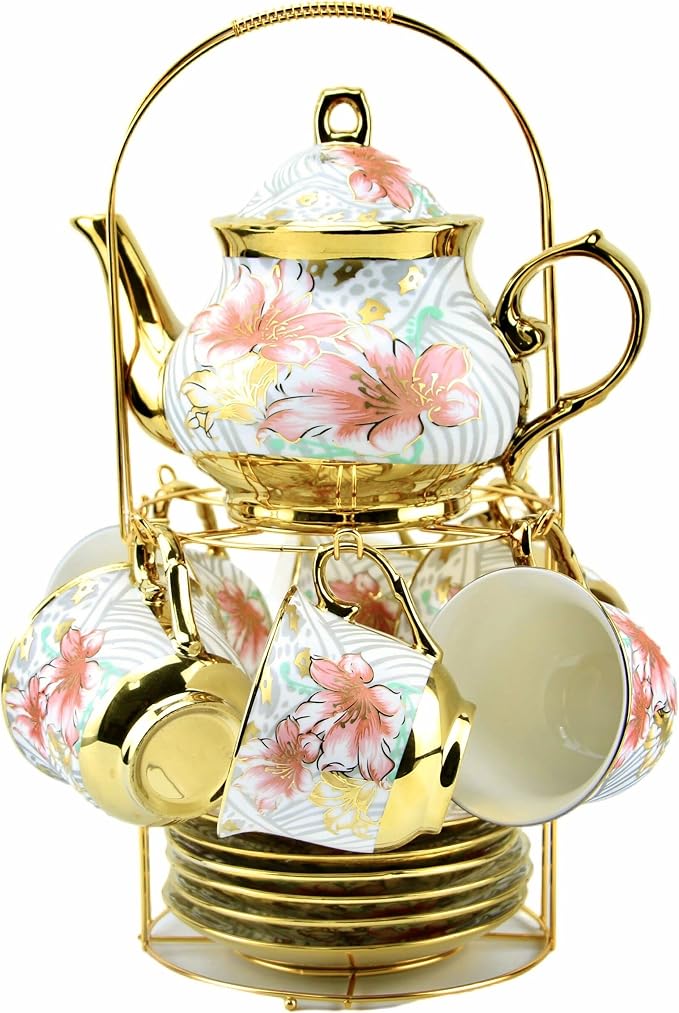 20 Pieces Porcelain Tea Set - Image 3