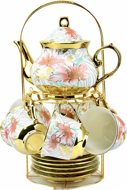 20 Pieces Porcelain Tea Set - Image 3