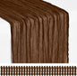Showgeous 30 Pack Brown Cheesecloth Table Runner, 17 x 108 Inches | Boho by Showgeous