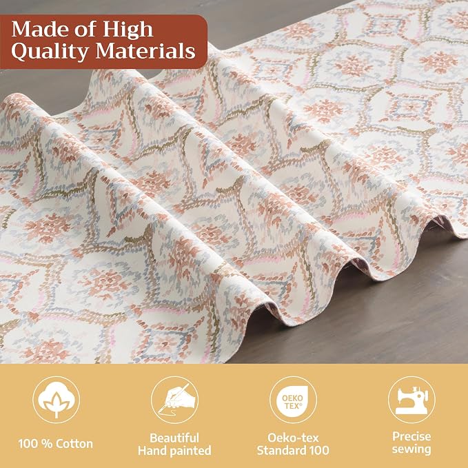 Maison d' Hermine Table Runner 100% Cotton 14.50" x 108" | Table Runners 108 - Image 3