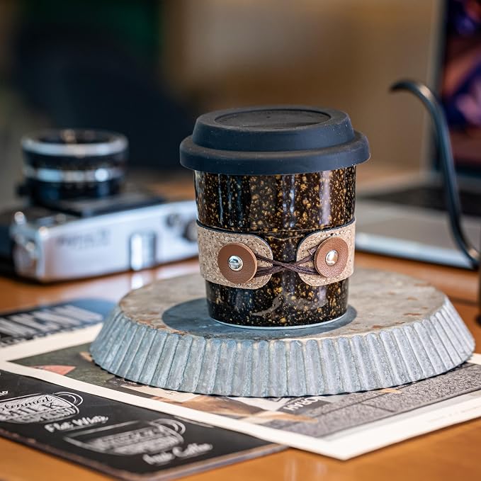 Travel Coffee Mug Ceramic TO Go Coffee Tumbler - Image 3