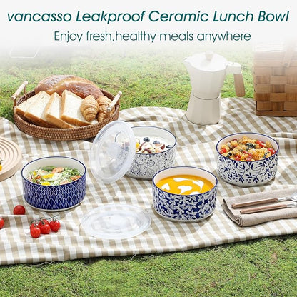 vancasso 36 Oz Ceramic Serving Bowls - Image 7