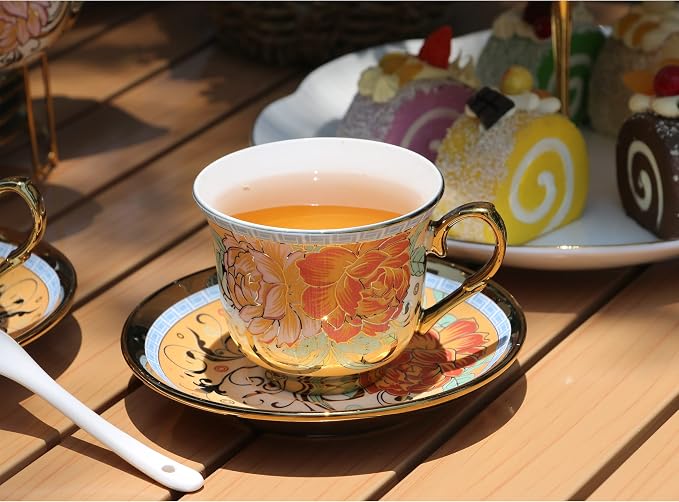 20 Pieces Porcelain Tea Set - Image 5