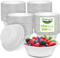 10 oz Paper Bowls Disposable Heavy Duty, 200 Pack, Microwavable Safe by Unknown