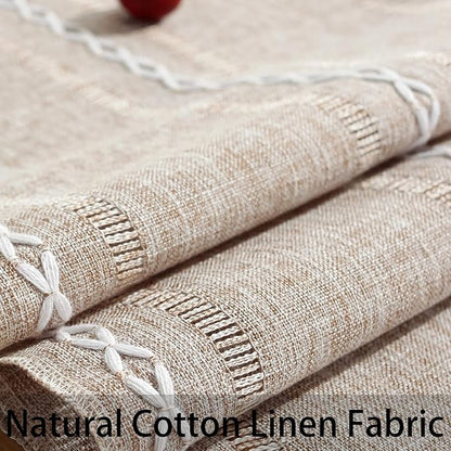 Rustic Boho Table Runner, Farmhouse Table Runners 108 Inches Long - Image 6