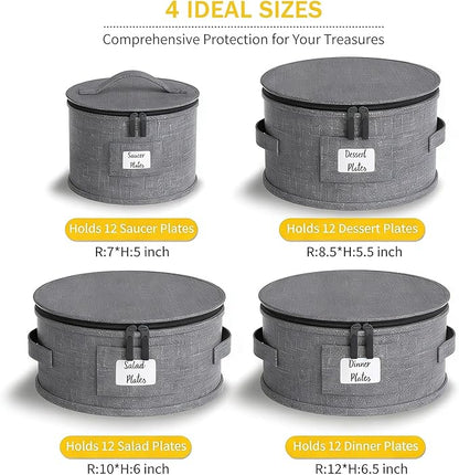 China Storage Containers, 4 Piece Set, Hard Shell Moving Boxes - Image 2