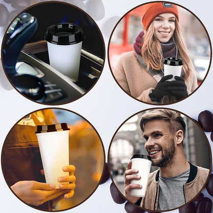 30 Pack Reusable Plastic Coffee Cups - Image 4