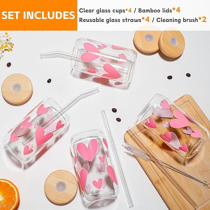 DWTS DANWEITESI Glass Cups - Image 4