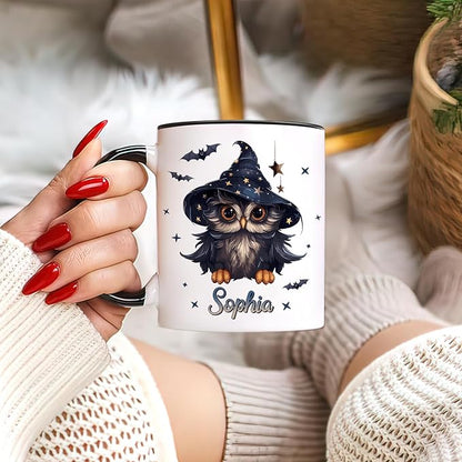 Hyturtle Personalized Halloween Owl Mug - Image 5