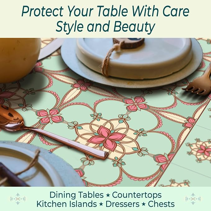 Heat Resistant Table Runner, 32 x 10 Inch - Image 3