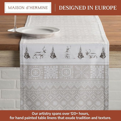 Maison d' Hermine Table Runner 100% Cotton 14.50" x 36" | Table Runners 36 - Image 2