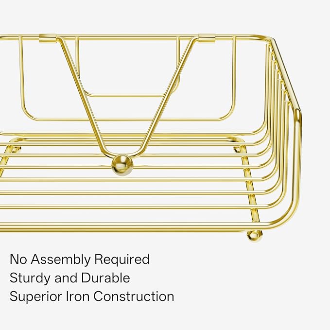 Napkin Holder for Table with Weighted Arm, Dinner Metal Flat Napkin Holders for - Image 5