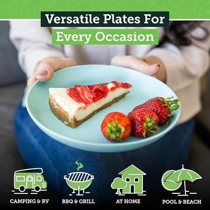 Grow Forward Premium Wheat Straw Plates - Image 2