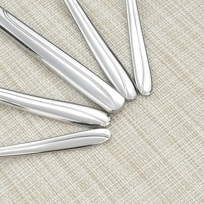 Anbers 80-Piece Stainless Steel Flatware Sets, Dinner Table Cutlery Service for 16