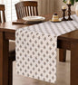 13"x 72" Jacquard Woven Chenille Table Runner, Floret Grace | Exquisite Jacquard by MuseHaus