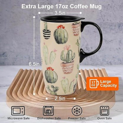 Topadorn 17oz Ceramic Travel Mug - Image 9