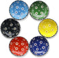 Ceramic Small Dipping Bowls Set of 6, 2.5 Oz Soy Sauce Dish, Handmade Charcuterie, Colorful Pinch, Dishwasher & Microwave Safe Sauce, Mini Bowls