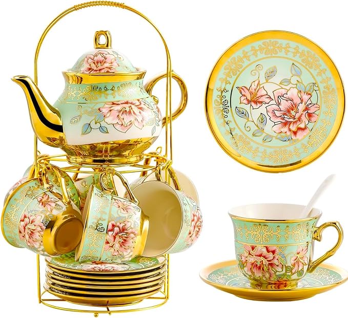 20 Pieces Porcelain Tea Set by TATSUMI