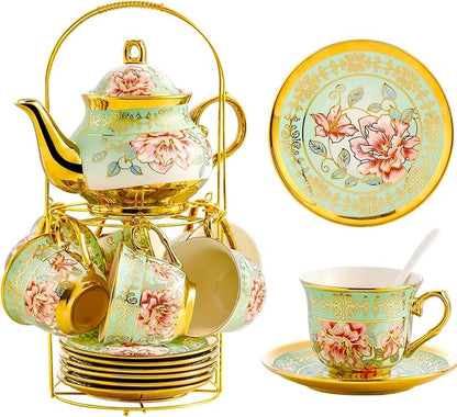 20 Pieces Porcelain Tea Set by TATSUMI