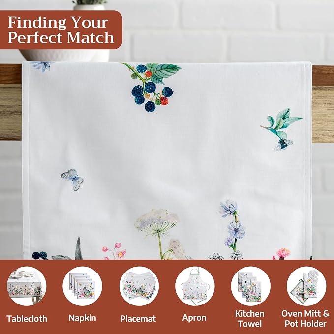 Maison d' Hermine Table Runner 100% Cotton 14.50" x 72" | Table Runners 72 - Image 4