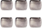 DII Decorative Assorted Silver Napkin Ring Set, One Size by DII