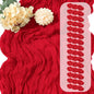 15 Pack Red Cheesecloth Table Runner 17 x 108 inch Cheese Cloth Table Runners by Yorcari